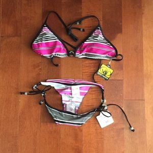 NWT body glove bikini S/P